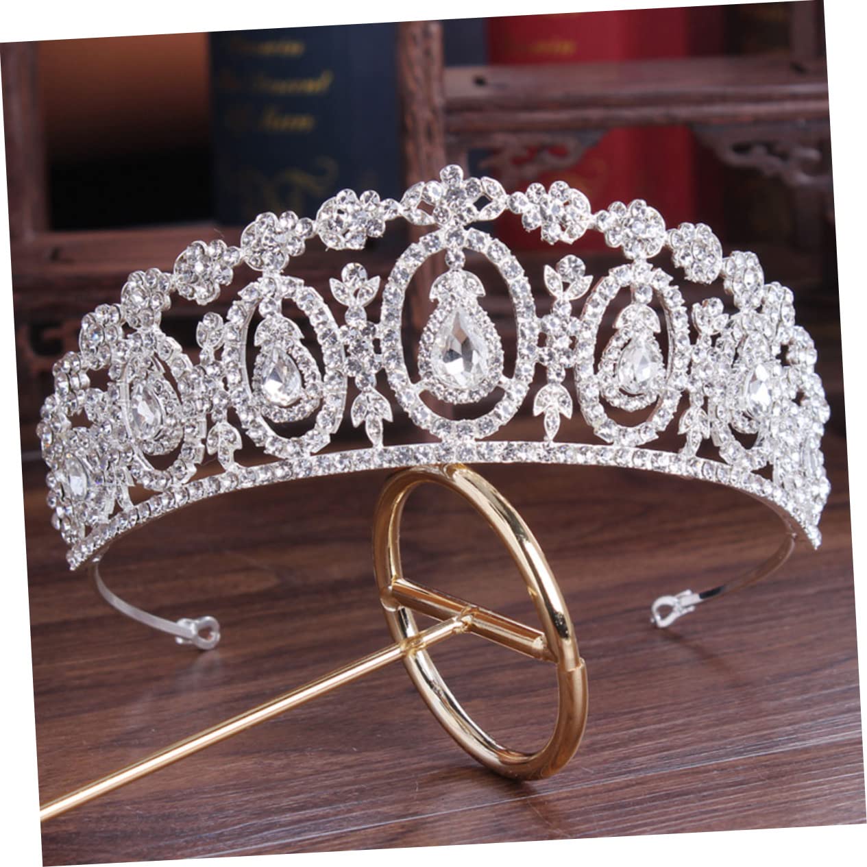 FRCOLOR 3 Pezzi Cerchietto Con Di Strass Stile Barocco Per Da Sposa Accessori Per Da Donna