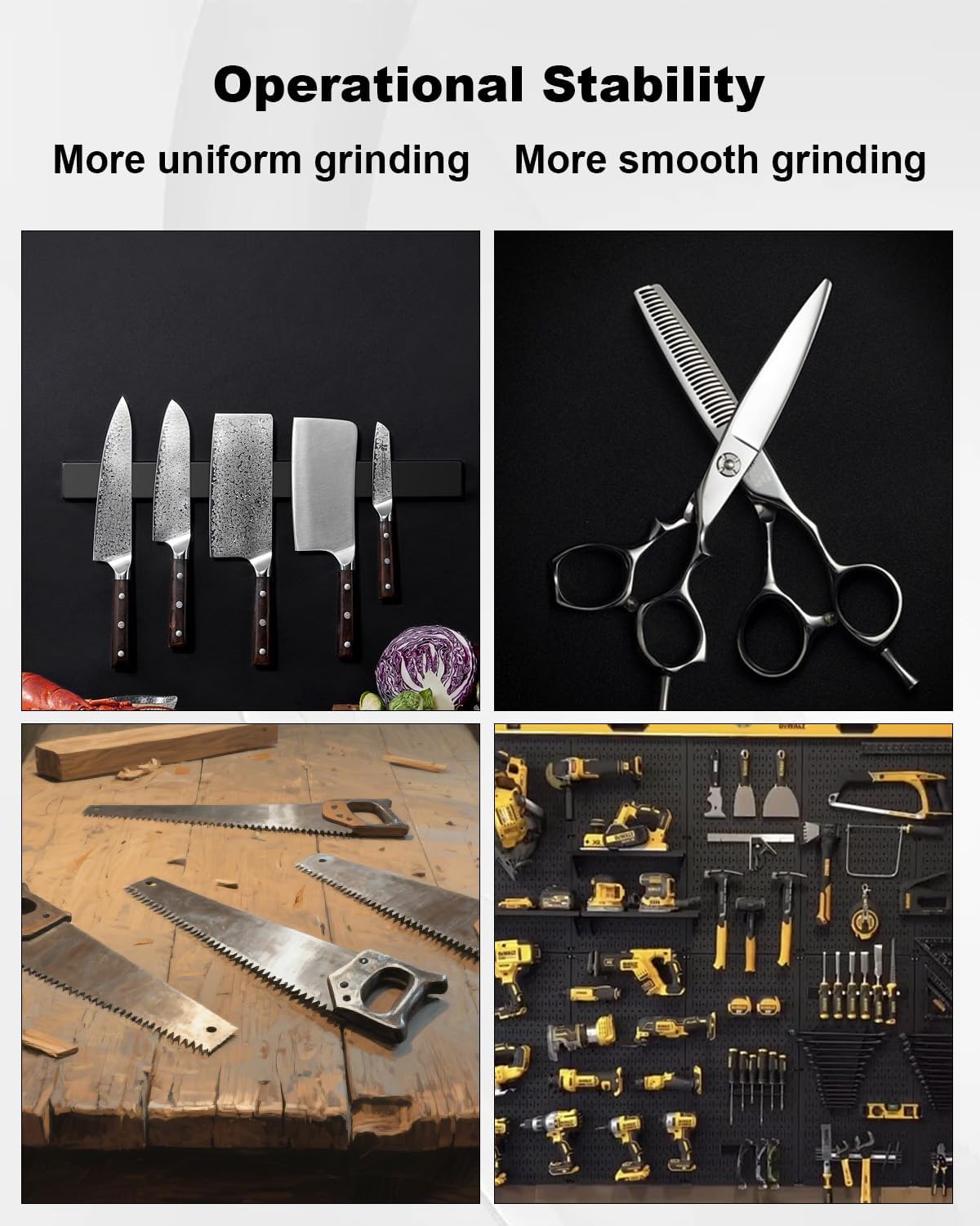 1 x 30 Inch Sanding Belts, 1000/2500 /5000 Ultra Fine Grits, Fit for 1 x 30" Belt Sander for Knife Polishing Metalworking, 6 Pack