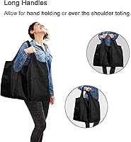 Vista 6 de Bolsas de compras reutilizables para comestibles