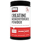 Force Factor Creatine Monohydrate Powder, 5g Micronized Dose to Support Muscle Growth, Strength, Recovery, Cognitive Health & Memory, Unflavored, 100 Servings