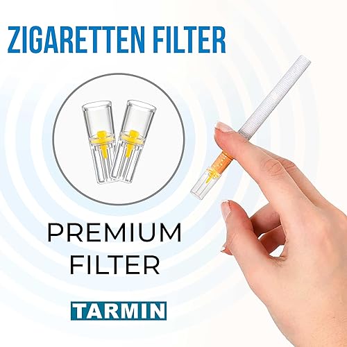 Miniatura 3 de Filtros de cigarrillos que eliminan alquitrán y productos químicos, 300 filtros de cigarrillos, soporte para cigarrillos, sin BPA, reutilizables,