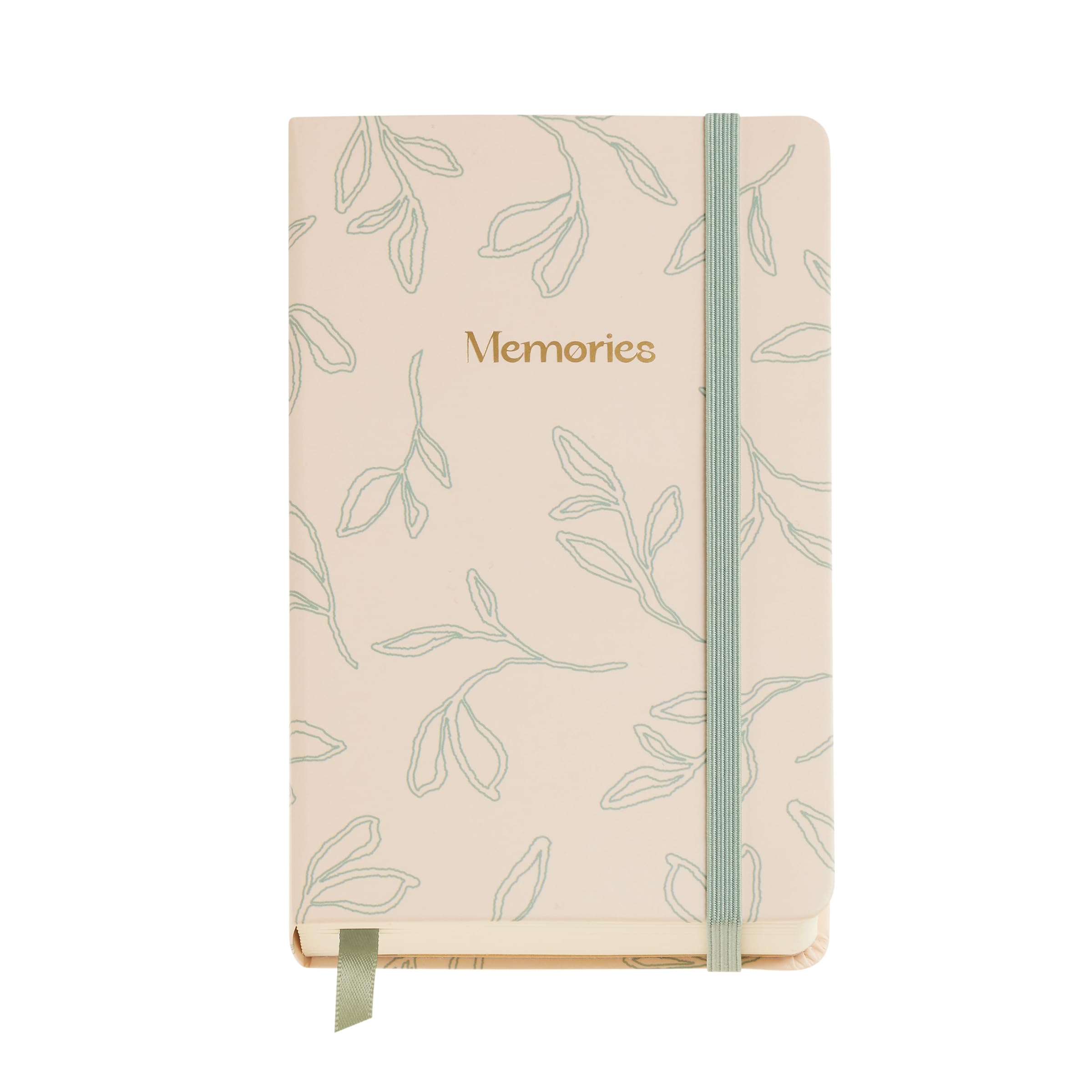 Miquelrius - Beautiful Notebook (90 x 140 mm), Notepad with 100 Plain Sheets of 100 g/m², Ivory Paper Suitable for watercolours, Rigid Cardboard Cover, Back Pocket, Elastic Closure, Sheets