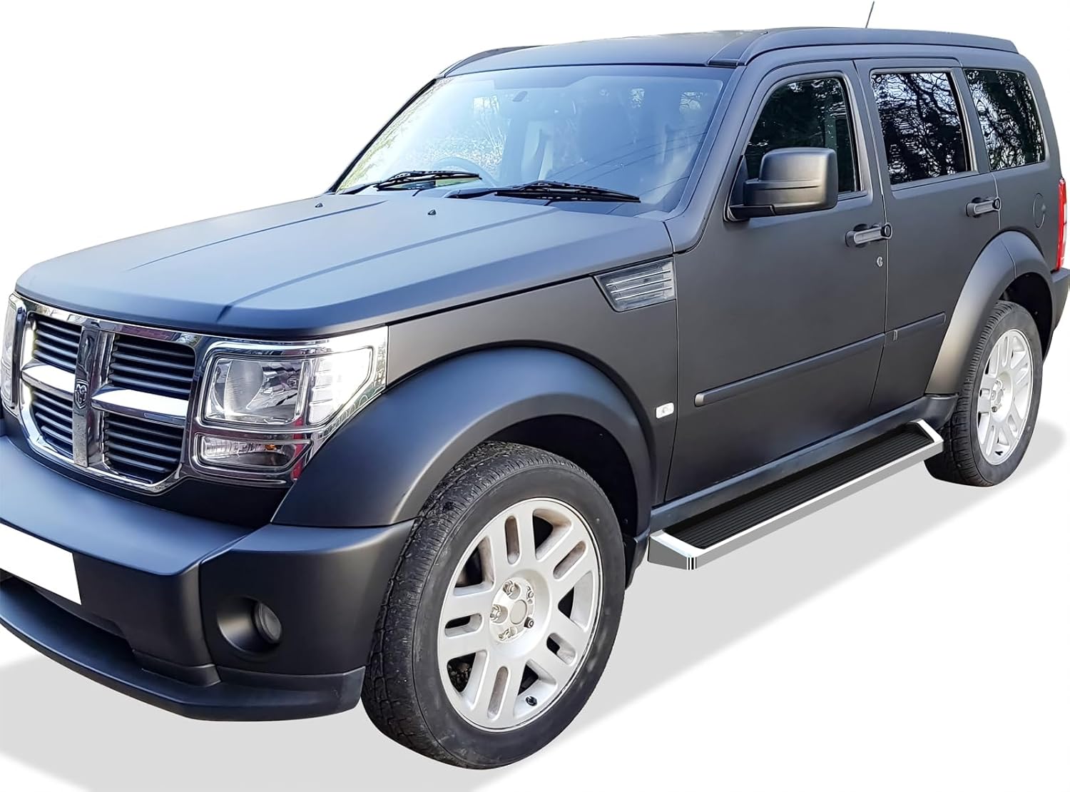 Tuxtreme Running Boards Style Compatible with Dodge Nitro 2007-2012 (Nerf Bars Side Steps Side Bars)