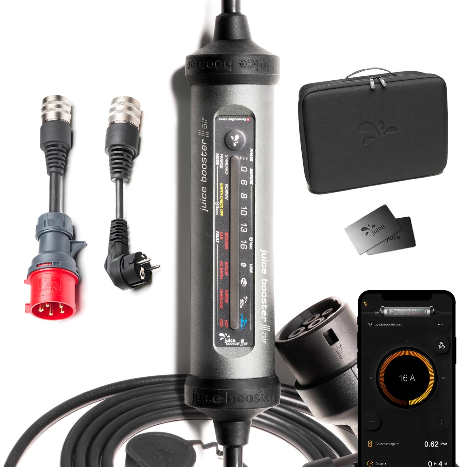 Juice Charger Me 3 Wallbox - 11kW Ladestation Für E-Autos