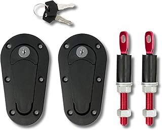 OCC MOTORSPORT KIT NOIR FERMETURE DE CAPOT AERO AVEC CLÉ