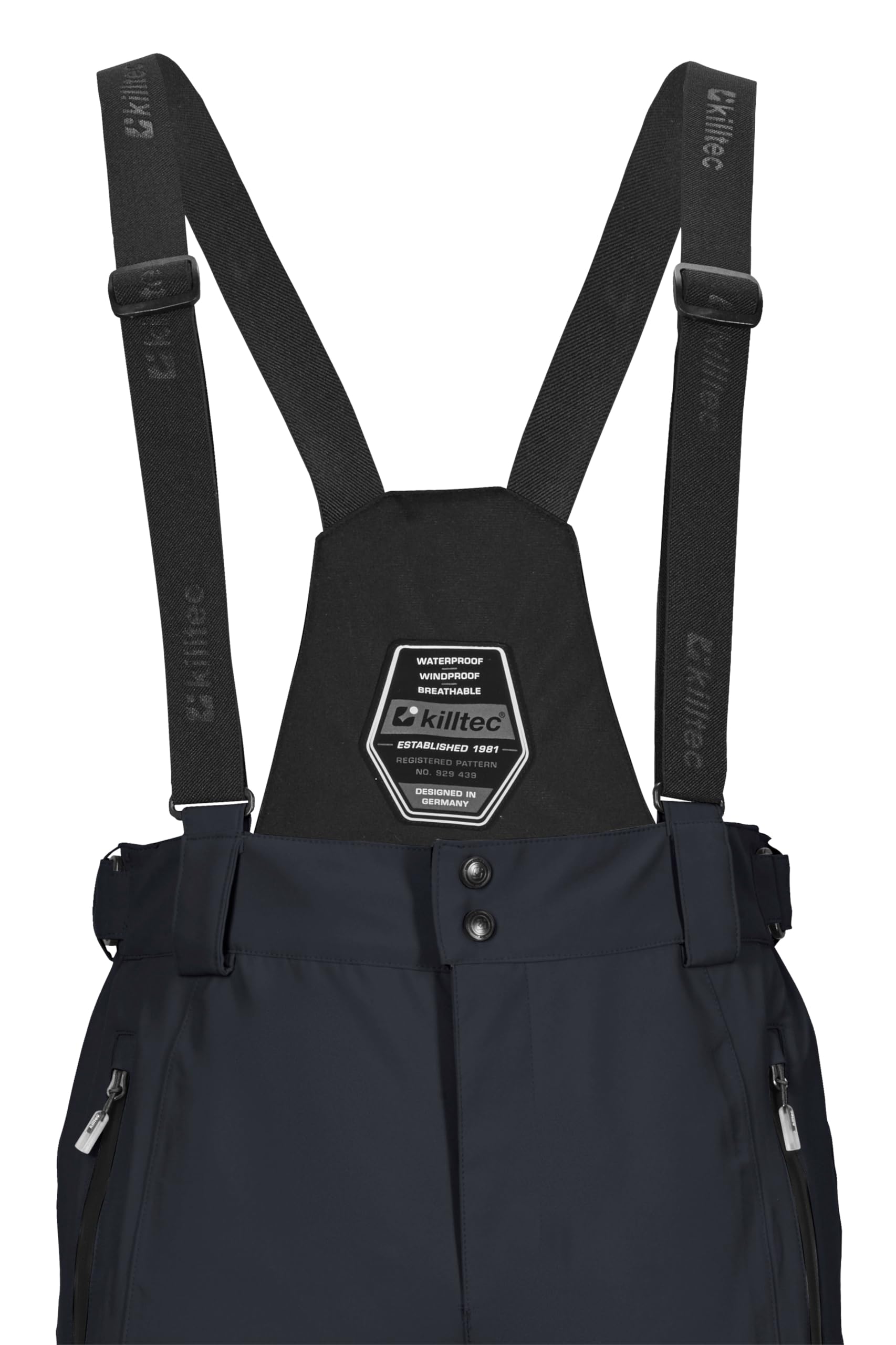Killtec Ksw 100 Enosh MN Ski Pnts Pantalones de esquí con Tirantes Desmontables Hombre