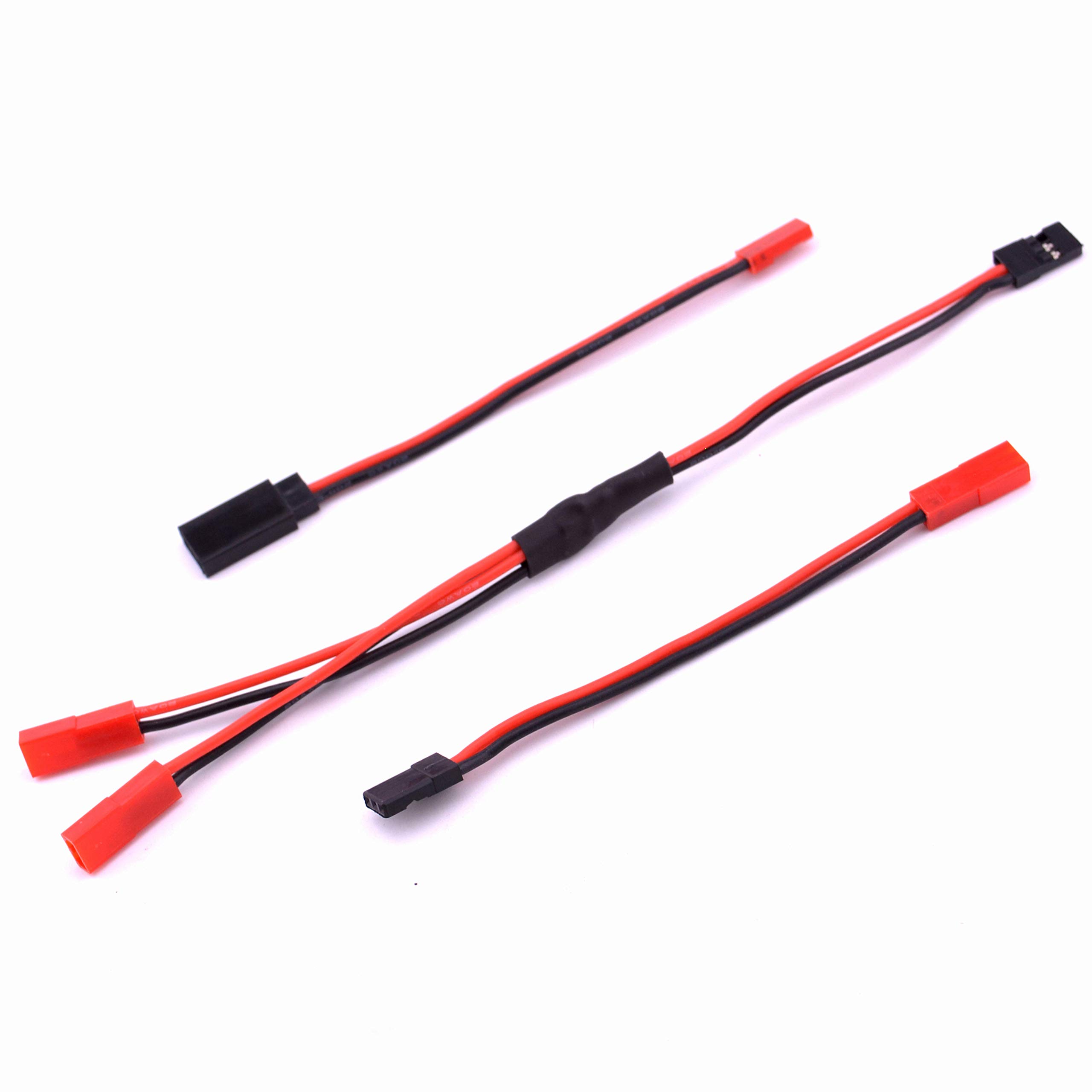 Buy FPVKing JR to JST Y Splitter Harness Parallel Wire & JST to JR Male