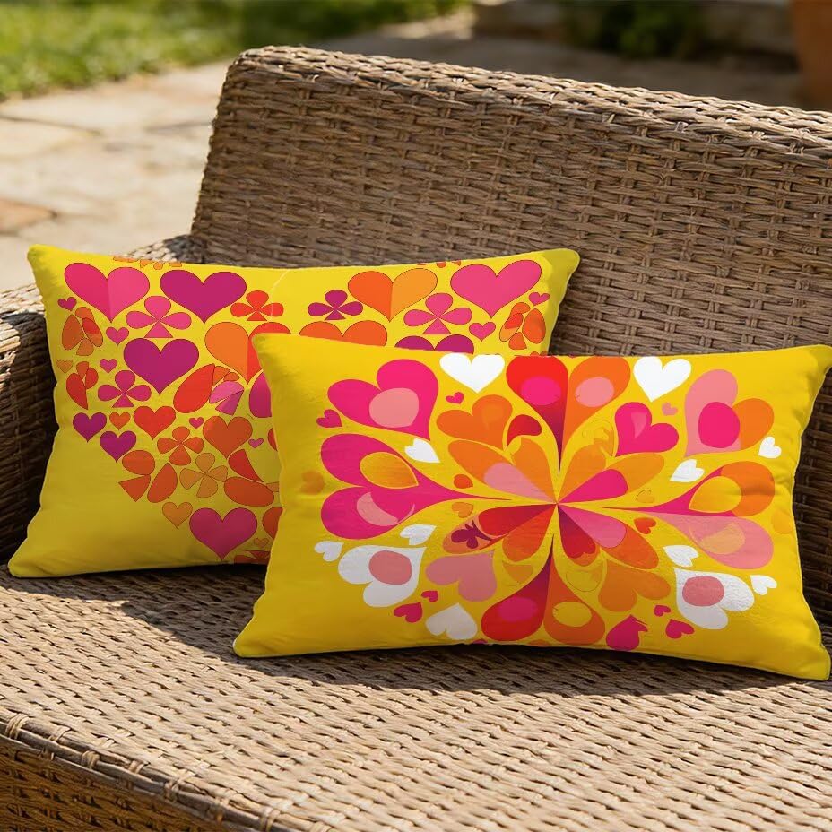 Housses de coussin de jardin 40x80 imperméables pour embellir votre patio cet été