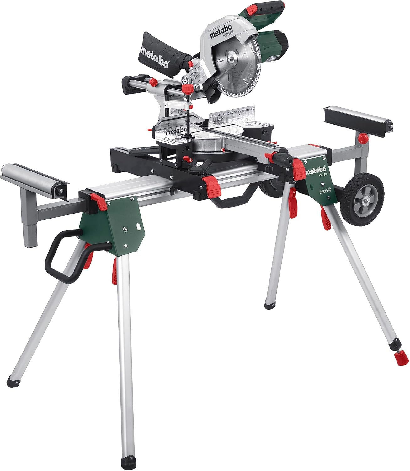 Metabo KGS 254 M Chop Saw (Box with Machine Stand KSU 251, Robust