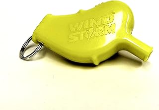 Storm Whistle Scuba Diving and Water Sport Safety Whistle World's Loudest Scuba Dive Diving Police Camping Boating Rafting Yellow (Single)