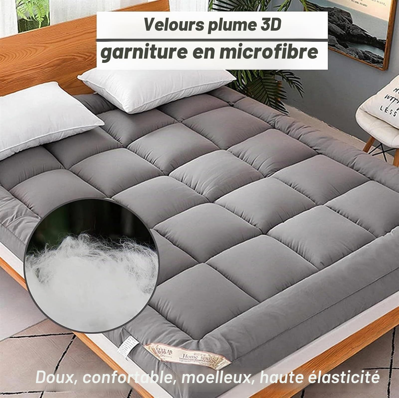 Matelas de Tatami Futon Pliable 10cm Épaissir Le Matelas de Couchage Japonais Épais Tapis de Plancher Pad， for Dortoir À La Maison(Pink,120x190cm)
