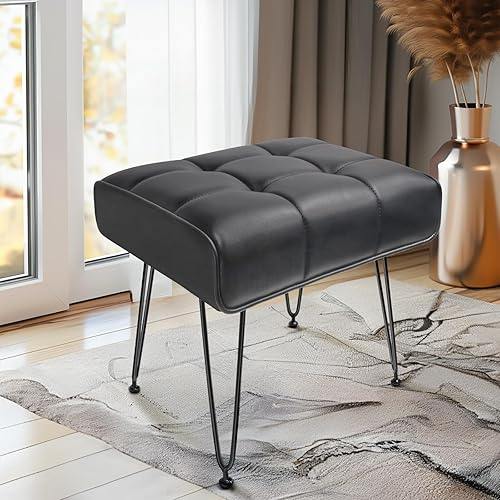 HOUCHICS Taburete de tocador, taburete de maquillaje, taburetes de tocador para maquillaje, silla de tocador, taburete de tocador, silla de tocador