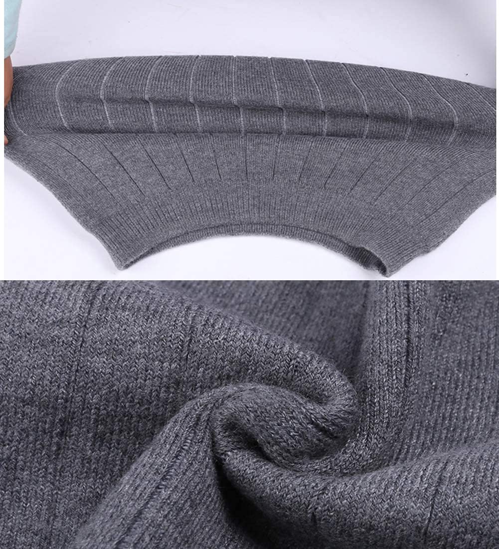 Thermal Knit Lumbar Warmer Cashmere Abdominal Binder Lower Back Support Belt Brace Stomach Kidney Trimmer Band Postpartum Belly Warming Kidney for Women Maternity Recovering - Image 5