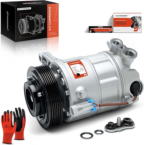 A-Premium Compresor de A/C con embrague compatible con Saab 9-4X 2011, Cadillac SRX, Buick LaCrosse 2010-2011, Allure 2010, 3.0L 3.6L