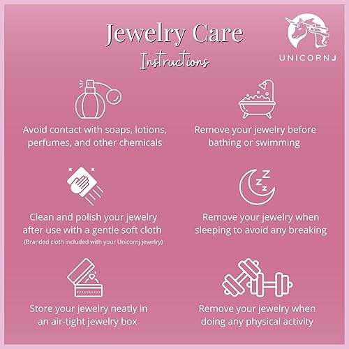 Miniatura 6 de UNICORNJ 925 Italy Sterling Silver Child or Baby Name Bracelet Girls Boys, Personalized Engraved Kids ID Bracelets, 6.5" Figaro Chain, Enamel Charm