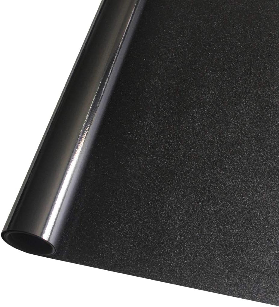 DUOFIRE Blackout Window Film Completely Light Blocking