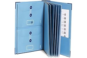 Life Binder Organizer Kit for Documents to Safeguard Vital Papers
