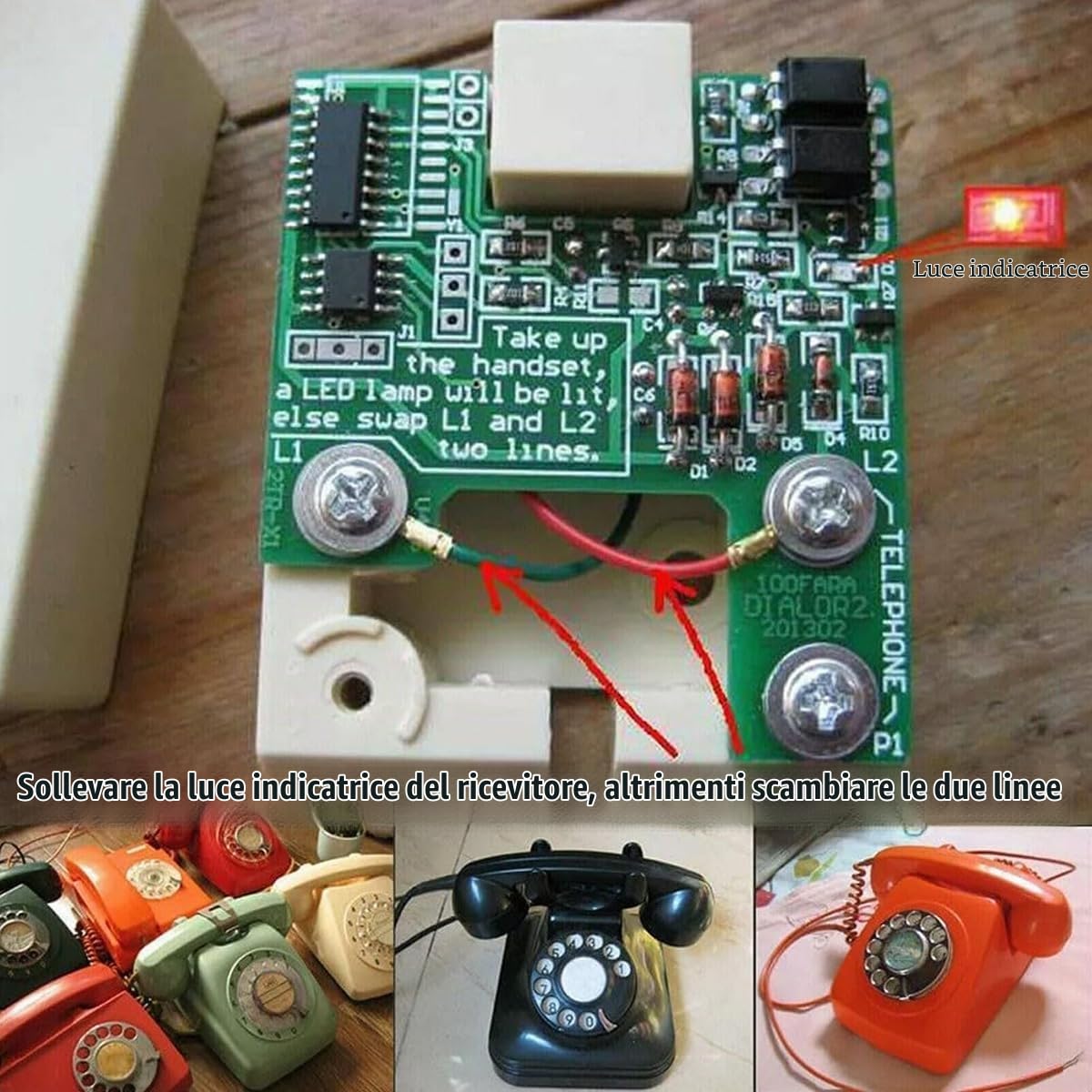 Nuova versione del modulo convertitore multifrequenza da impulsi a doppio tono, modulo convertitore DTMF per telefono retrò per opzioni di comunicazione avanzate