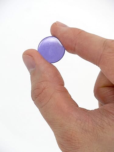 Miniatura 17 de Regal Bingo Chips de bingo de plástico, 1000 piezas, juego de fichas transparentes transparentes para juegos de mesa y contadores de matemáticas