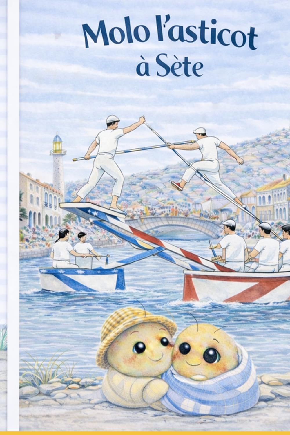 Molo l'asticot à Sète: Une aventure tendre et amusante à Sète