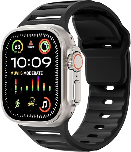 Colton James CloudFlex Rubber Strap For Apple Watch Ultra 3-1 / 46mm / 45mm / 44mm