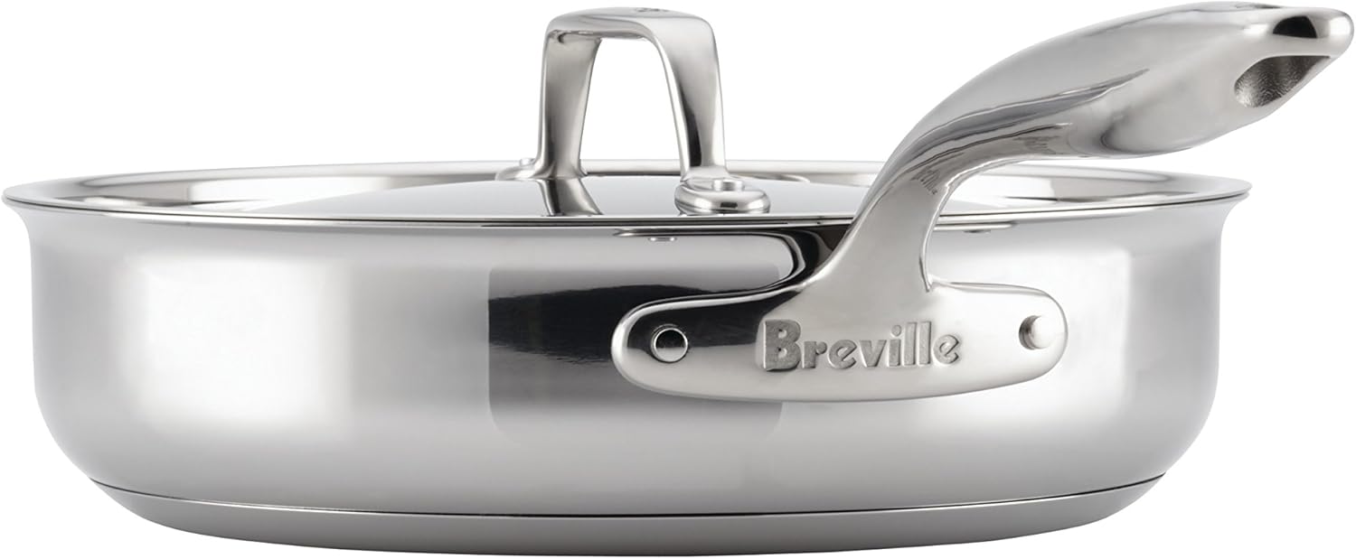 Breville Clad Stainless Steel Saute Pan - Thumbnail 3