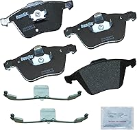 Vista 145 de Pastillas de Freno Delanteras Cerámicas Bendix Priority1 CFC430A para Modelos Selectos INFINITI G35, I30, Nissan 350Z, Altima, Juke, Maxima, Sentra