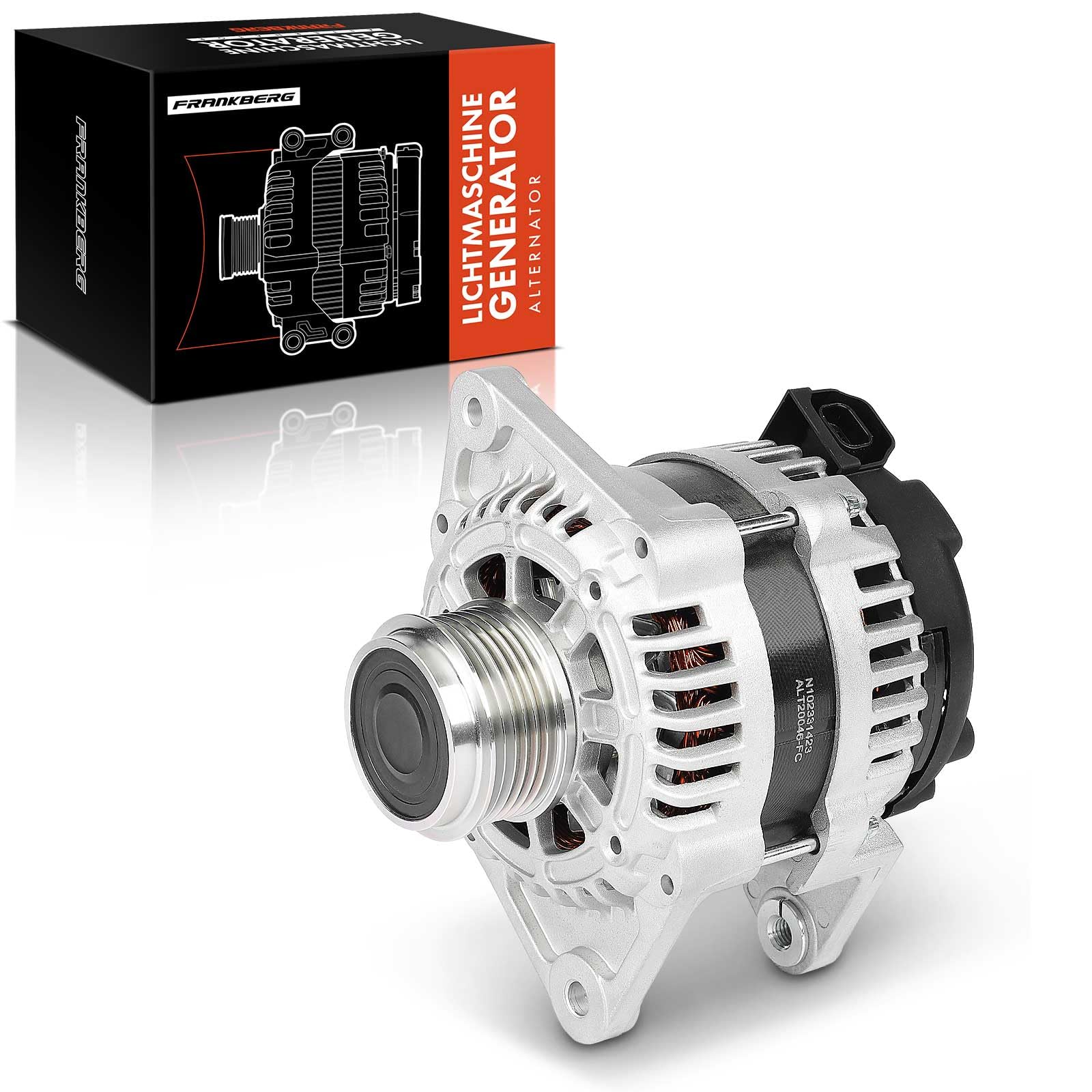 Frankberg 1x Lichtmaschine Generator 100A Kompatibel mit Astra J P10 1.7L 2009-2015 Astra J Caravan J 1.7L 2010-2015 Astra MK VI (J) J 1.7L 2009-2016 Replace# 13500186