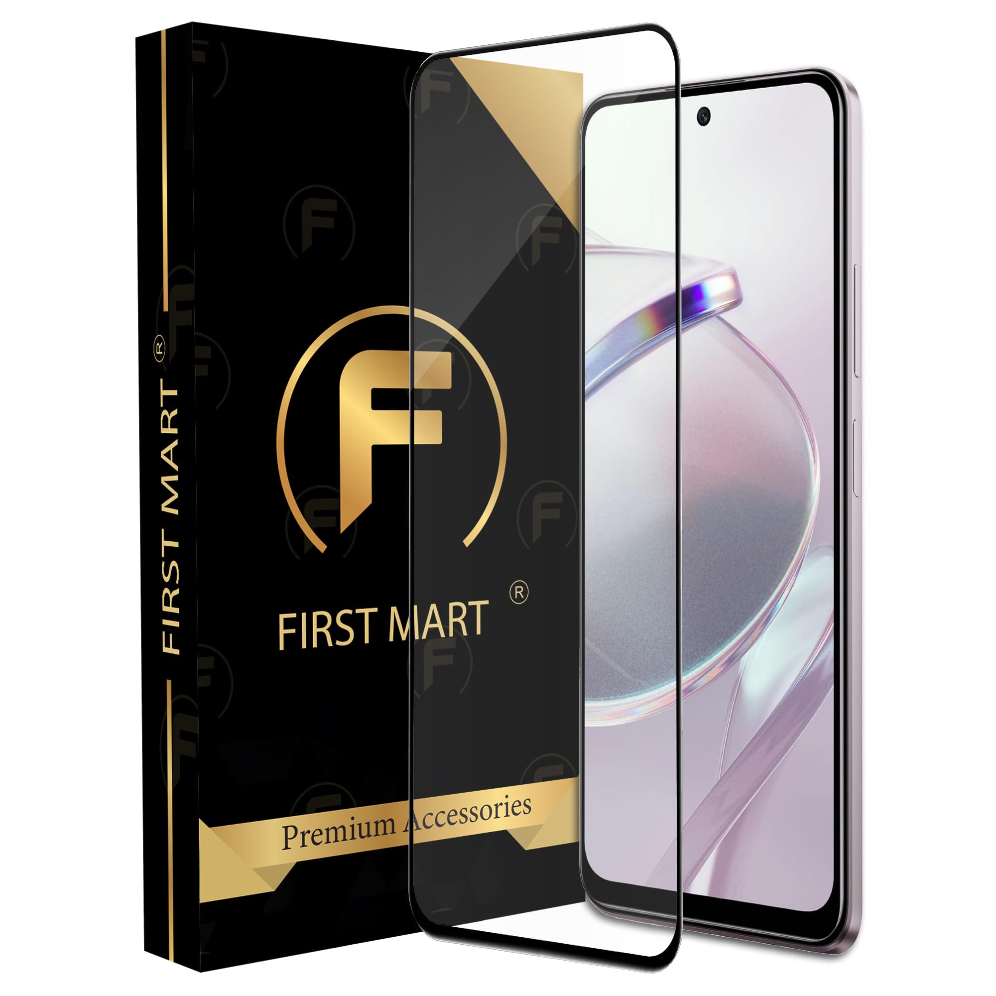 FIRST MART Tempered Glass for Redmi 12 5G / Redmi 12 4G / Poco M6 Pro 5G with Edge to Edge Full Screen Coverage and Easy Installation Kit, Pack of 1 (B0CD4DT4WX) Amazon Price History, Amazon Price Tracker