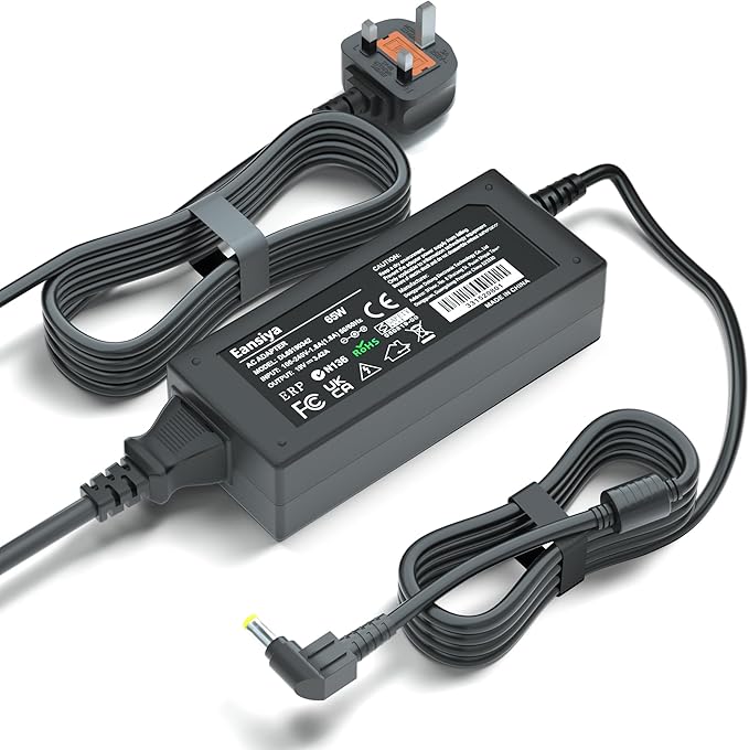 19V DC Adapter Asus Monitor Power Cable for Asus MX279H VX239H VX279H