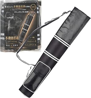 ゴルフクラブケース バッグ サブバック キャディバッグ ボールケース ティー刺し タオル 小物 収納 練習用 メンズ 軽量 ミニ 小型 メッシュ クラブカバー
