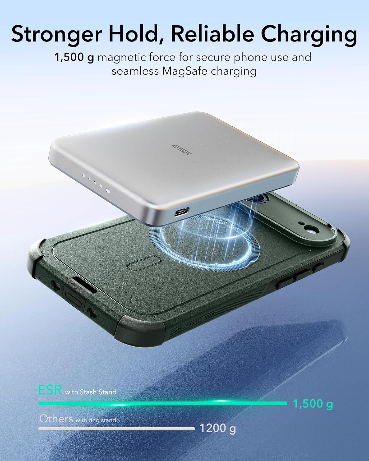  Cyber Tough for iPhone Air Case, Olive Green thumbnail
