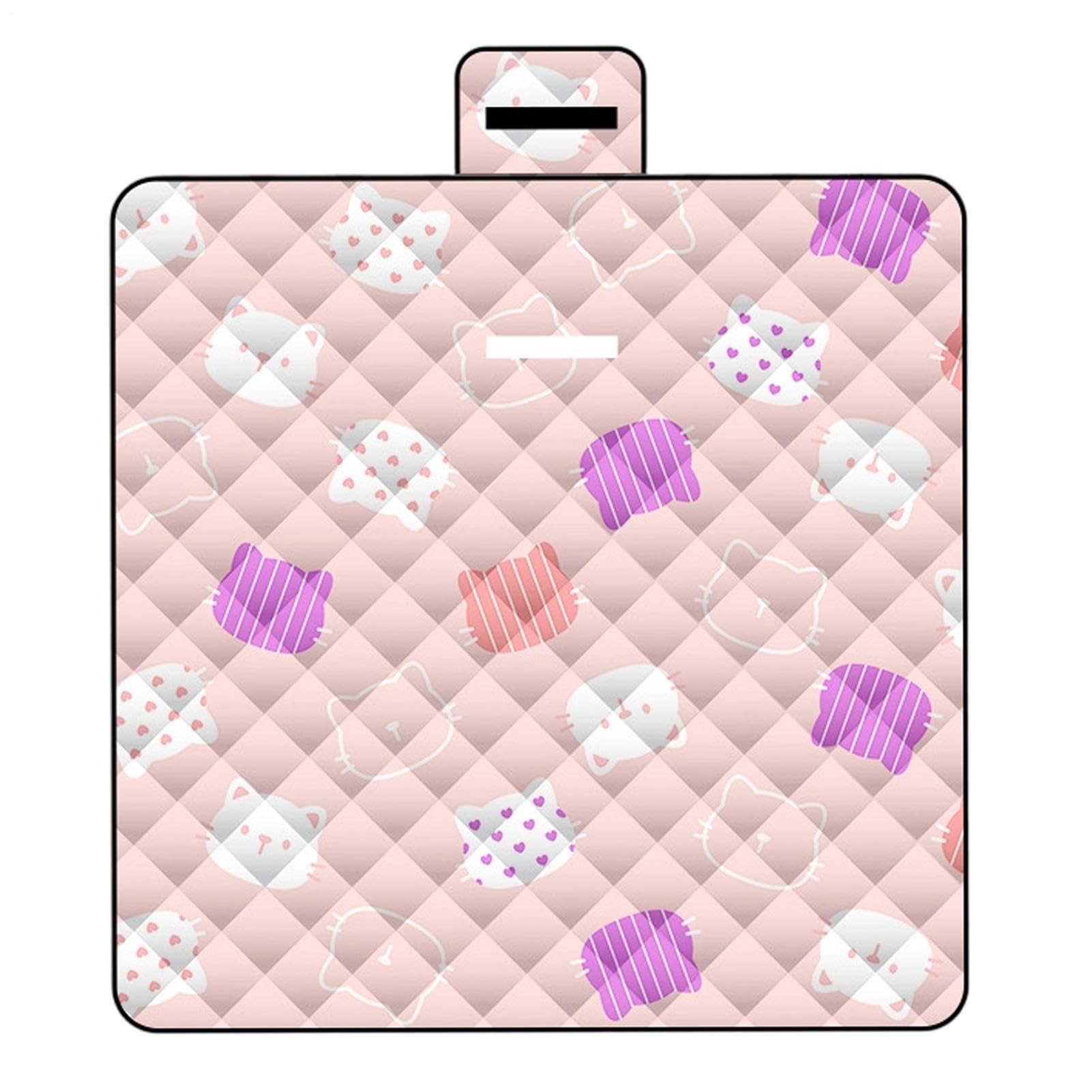 Coperta da Picnic Grande Portatile pieghevole imbottita 200x200 cm