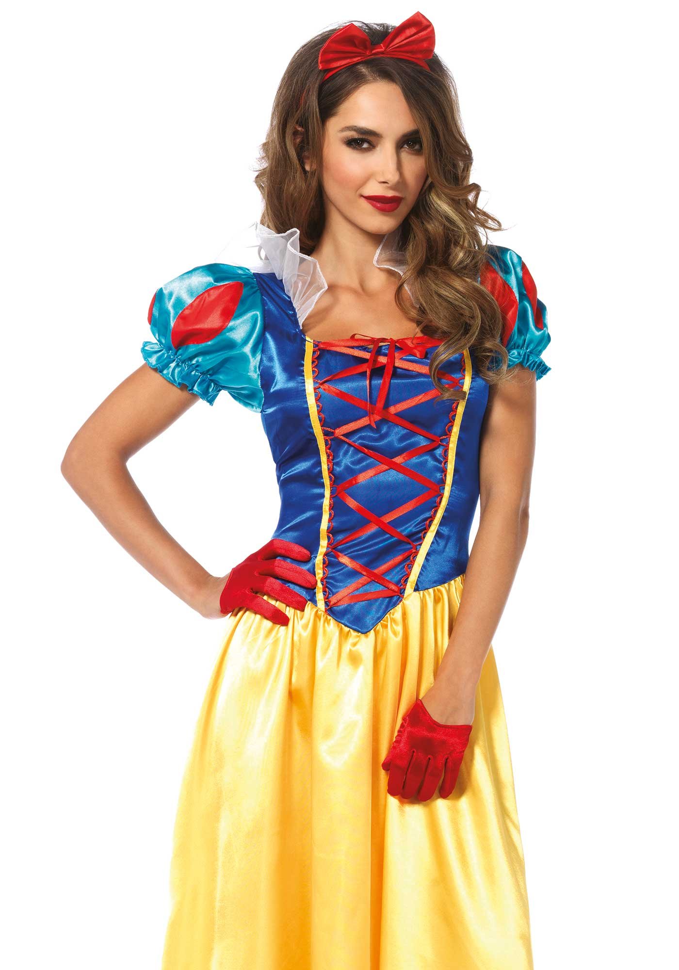 LEG AVENUE 85407 - Klassische Schneewittchen Damen kostüm, Größe Large (EUR 40)