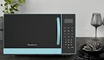 FRIGIDAIRE BLUE 0.9-Cubic Feet Microwave Oven with Oversized Display, Blue