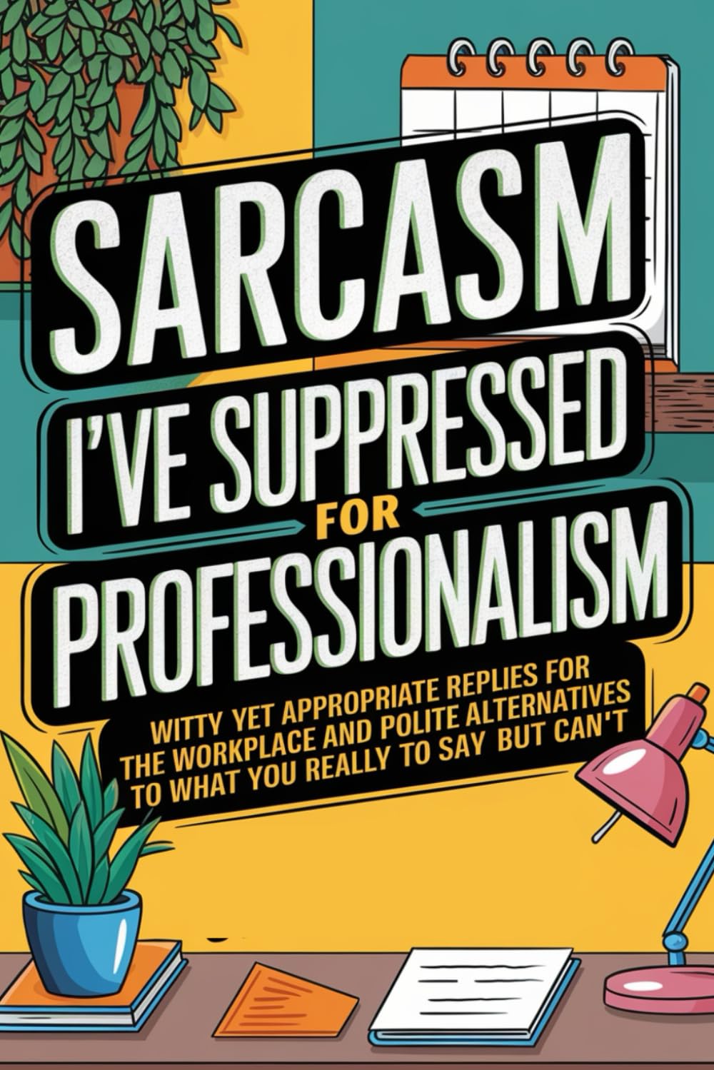 Sarcasm I've Suppressed for Professionalism: Witty Yet Appropriate Replies for the Workplace and HR-Approved Ways to Say the Things I Can’t Say Out ... a Bonus Planner! (Gag Gift for Coworkers)