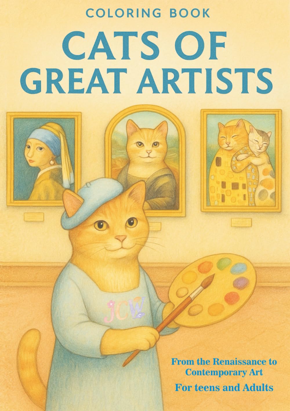 Cats of Great Artists: A Whimsical Coloring Journey Through Art History
