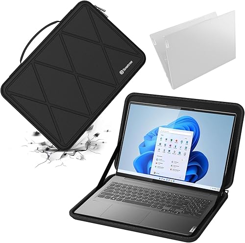 Vista 50 de Funda protectora EVA rígida Smatree compatible con Lenovo Yoga Slim 7 Gen 8 de 14 pulgadas, para Lenovo 14e Chromebook Gen2 de 14 pulgadas, Yoga Pro
