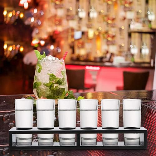 Miniatura 4 de Portavasos Organizador de almacenamiento de vasos de madera Estante de almacenamiento para copas de vino Estante de almacenamiento de madera Arck