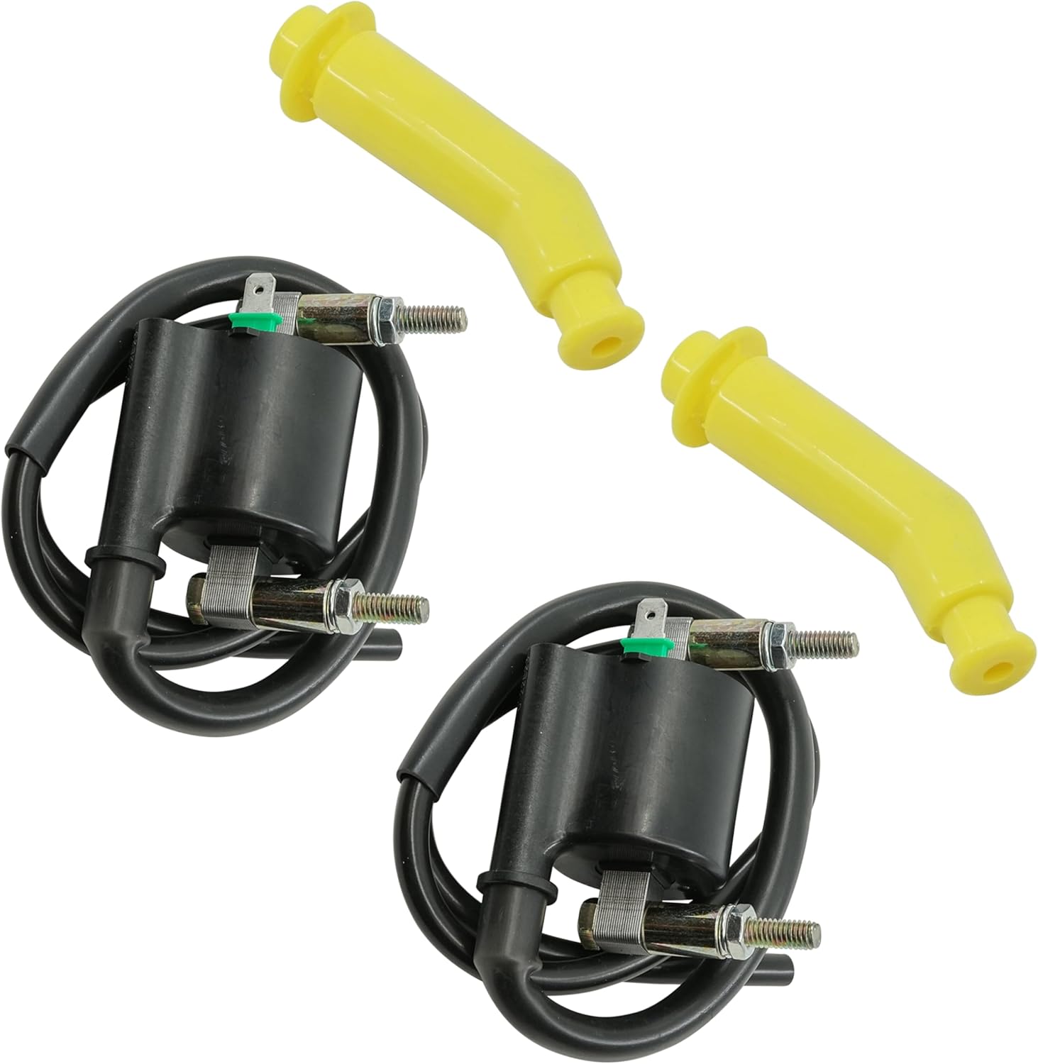 Caltric Ignition Coil And Cap Compatible with Honda Pioneer 500 SXS500M2 2015-2022 / Pioneer 520 SXS520M2 2021-2022