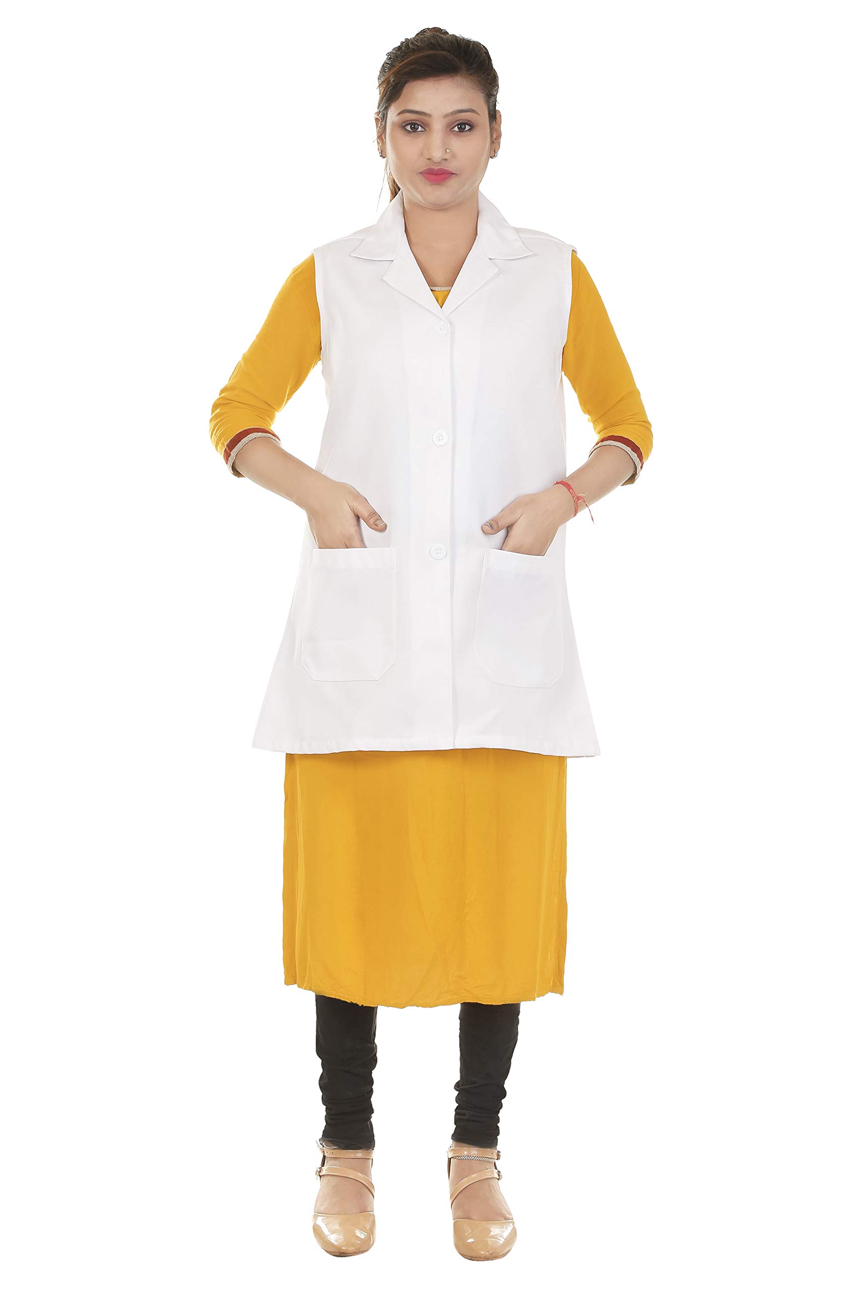 HOSPRIQS Sleevless Lab Coat/Apron (Large) (B08N3XC2NX) Amazon Price History, Amazon Price Tracker