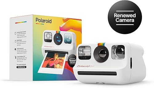 Miniatura 8 de Cámara instantánea Polaroid Go reacondicionada, color blanco (9123)