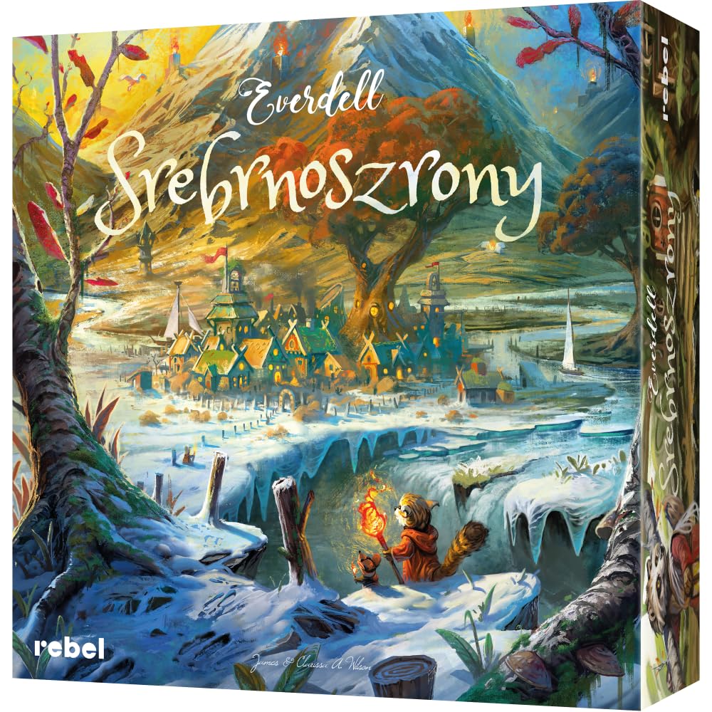 Rebel | Everdell: Srebrnoszrony | Gra Planszowa | 1-4 Graczy | Od 10 lat | Czas gry: ok. 75 minut | Edycja polska