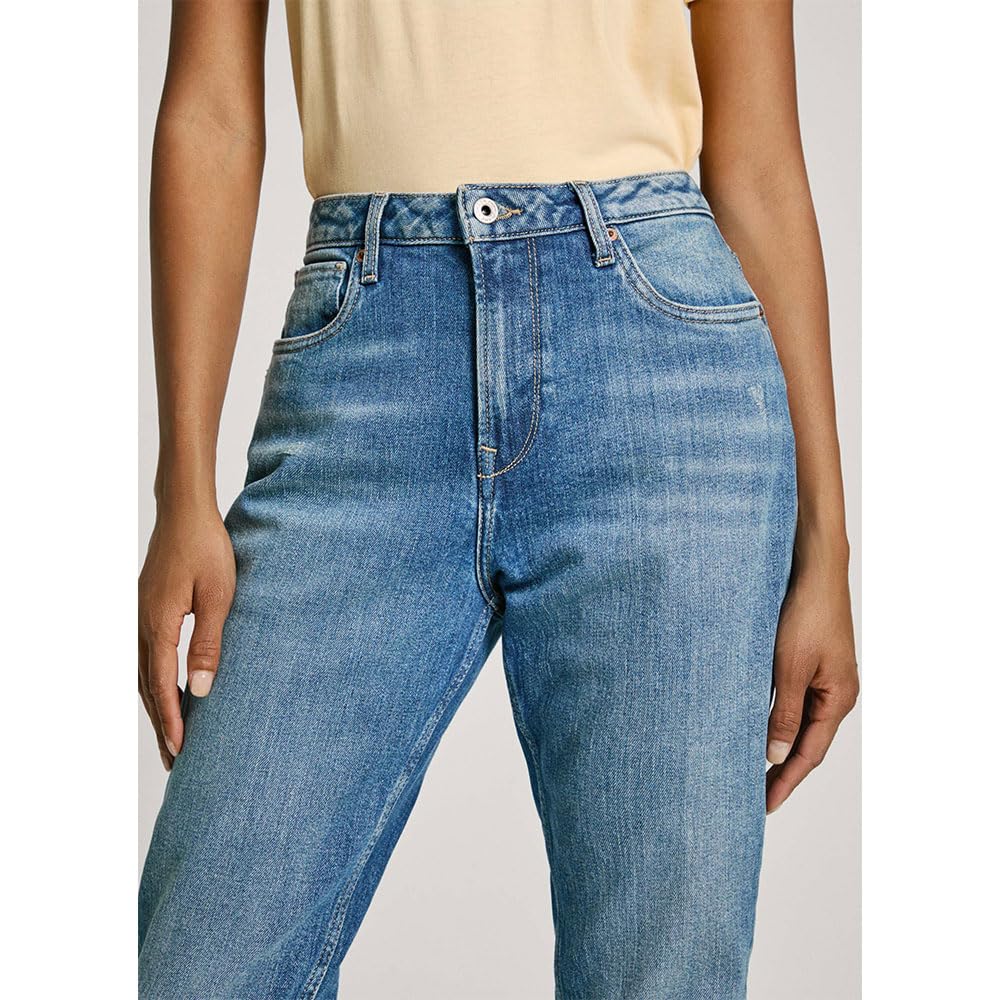 Pepe Jeans Zwężane Dżinsy Hw Pl204591 - Dżins Kobiety