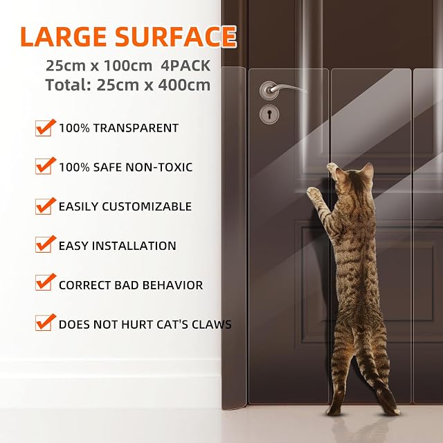 Foto 2 de 8 de Protector Puertas Arañazos Perro, Protector Sofa Gatos Arañazo