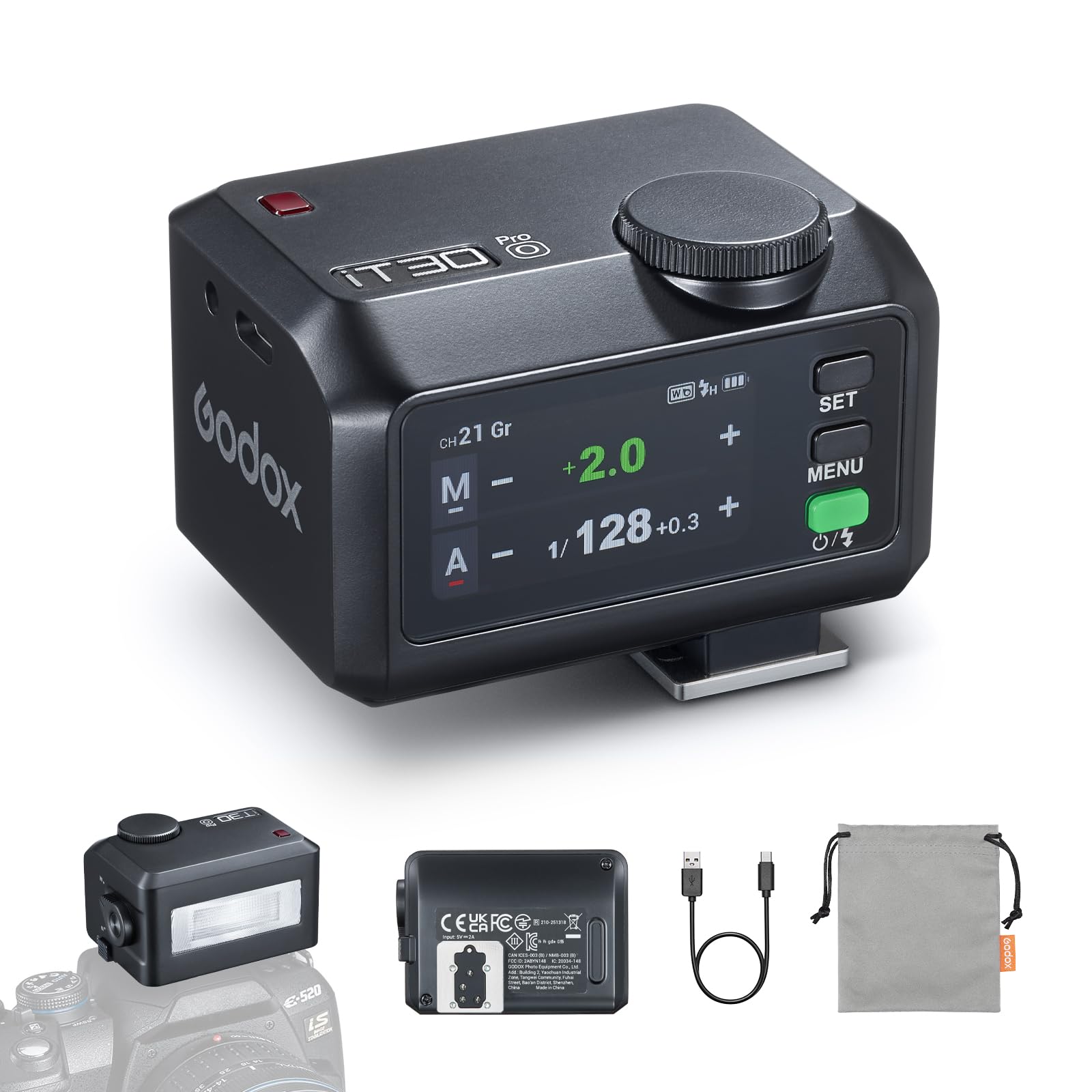 Amazon | 【GODOX正規代理店】GODOX iT30Pro O iT30 Pro O ミニ