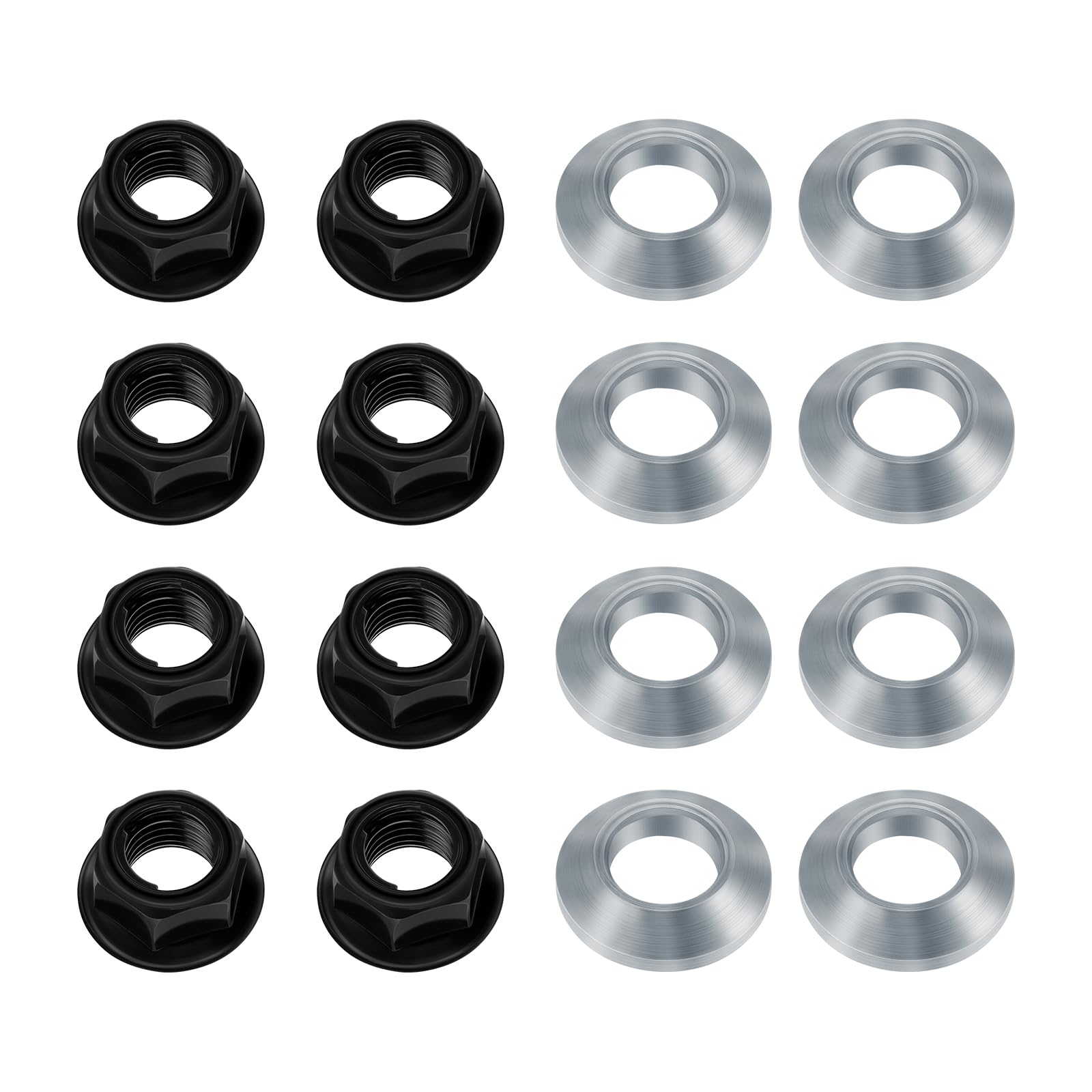  Peak - ゆう Amazon.com: 8pcs M10x1.25 Lug Nuts Flat Tapered for Yamaha