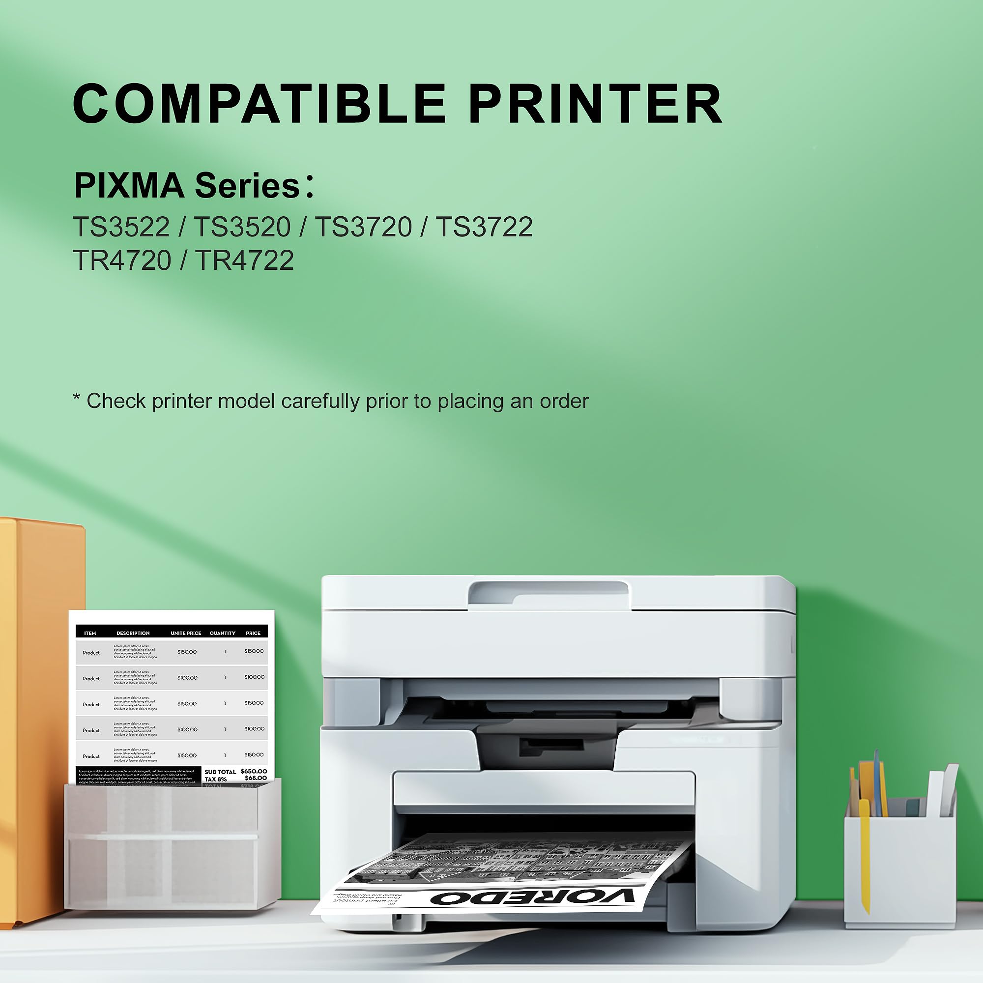 Cartuccia Nero PG-275XL Compatibile Canon – Alta Resa Per PIXMA TR4720, TS3520 E Serie TR4700