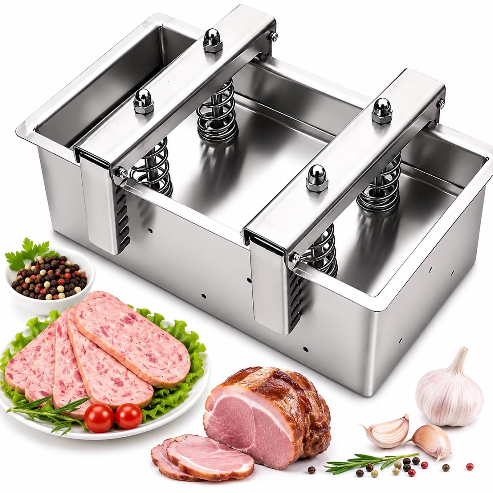 Stampo per Carne in Acciaio Inossidabile, Doppia Compressione