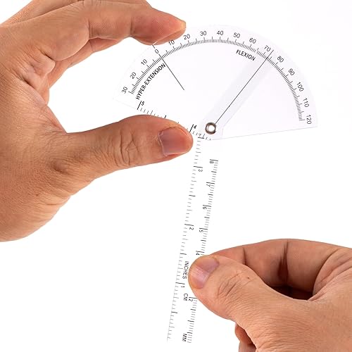 Vista 22 de Goniómetro 12 pulgadas, 360 grados (plástico)